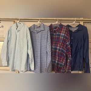 Men’s XXL long sleeve bundle dress shirts 👔 
Smokefree